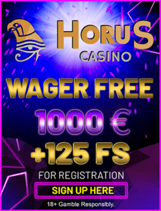 Horus Casino Welcome Bonus