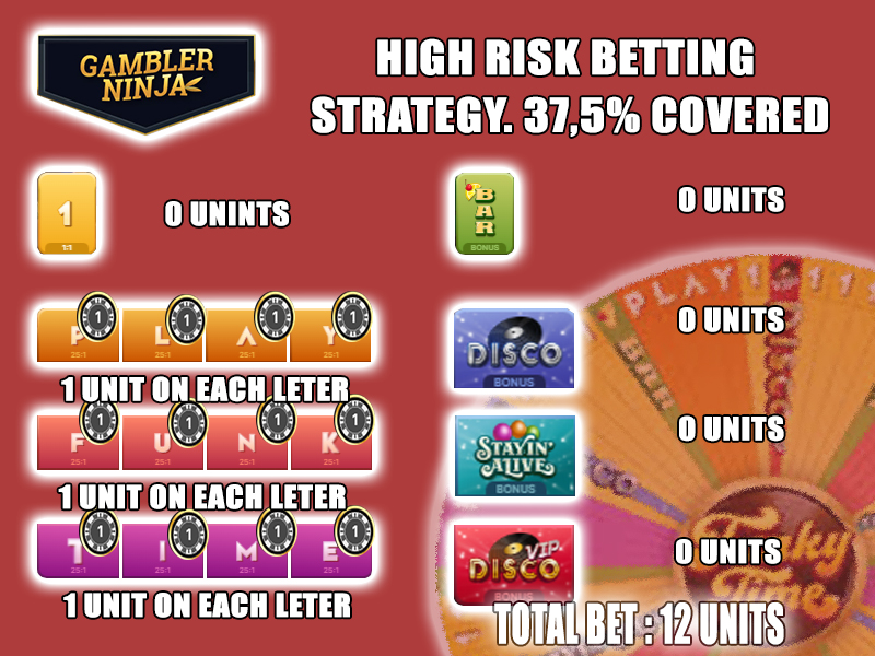FUNKY TIME HIGH RISK BETTING STRATEGY