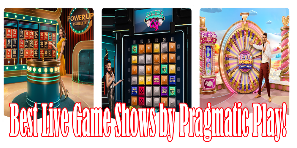 Best Live Game Shows by Pragmatic Play!